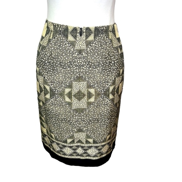 Saks Fifth Avenue Silk Faux Wrap Skirt - Picture 3 of 4